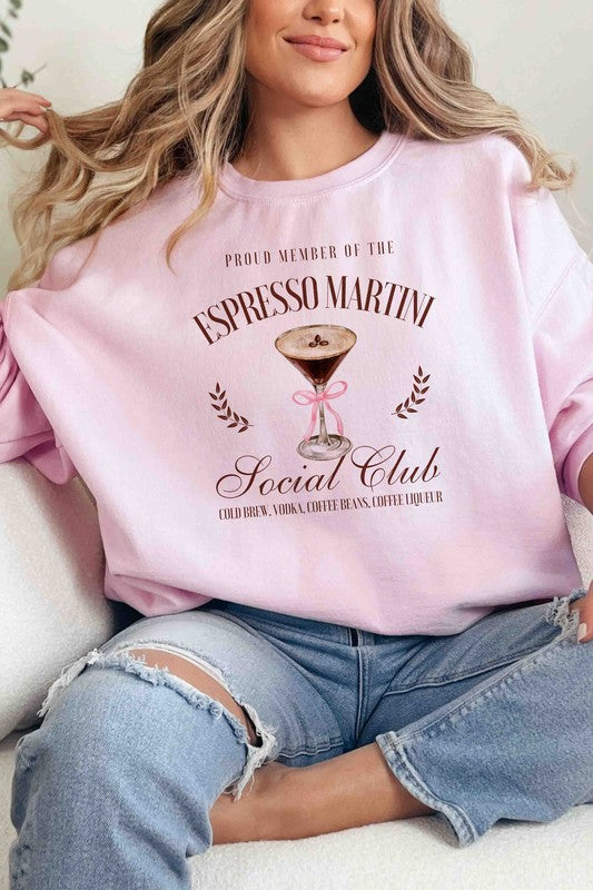 ESPRESSO MARTINI OVERSIZED SWEATSHIRT