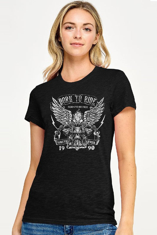 BORN TO RIDE PRINT