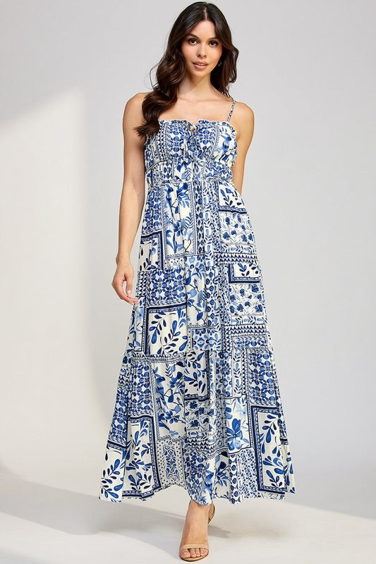 MARIAH FLORAL MIDI DRESS