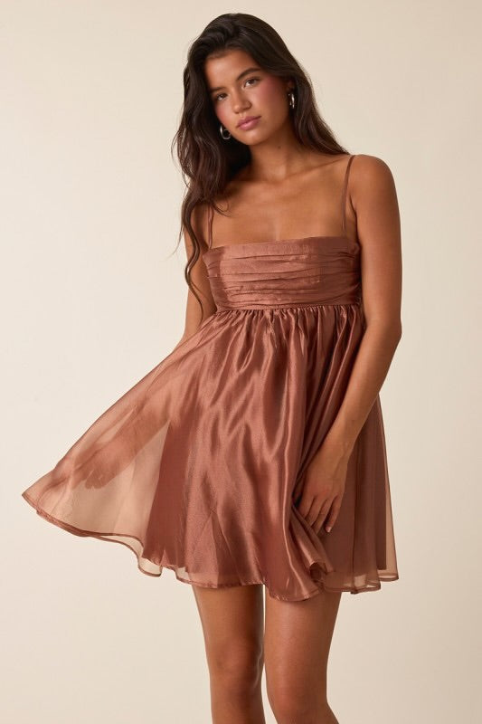 BABYDOLL MINI DRESS