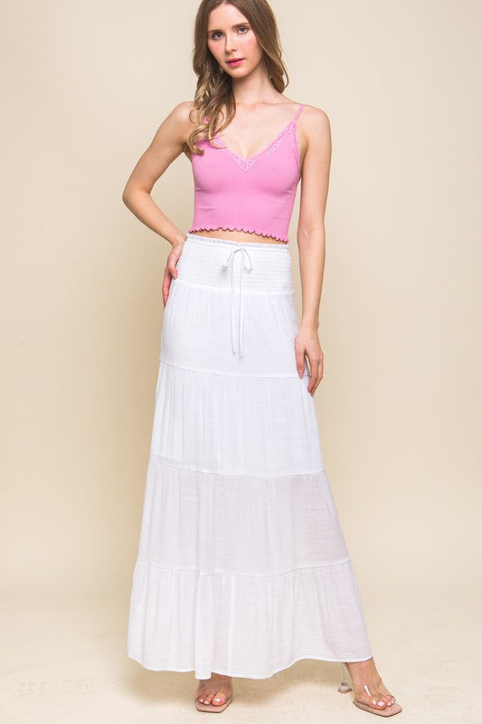 FLOWY MAXI SKIRT