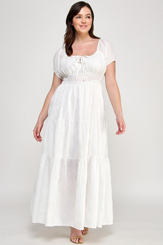 SUMMER OFF SHOULDER MAXI DRESS