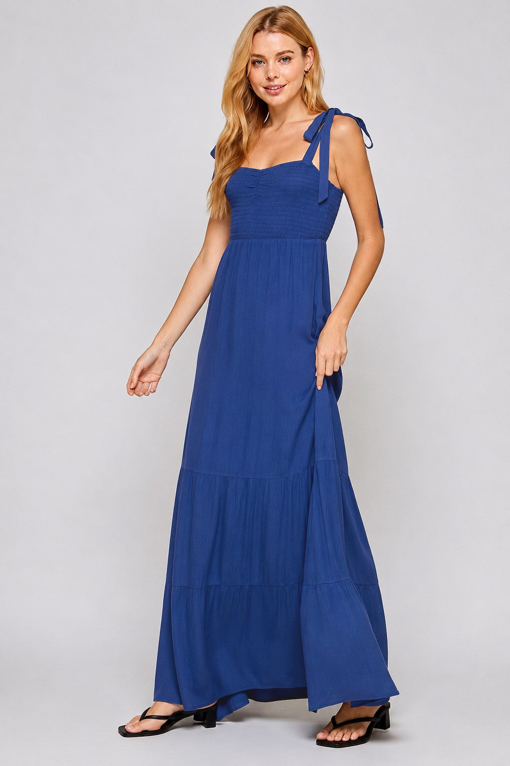 BOW TIE MAXI DRESS