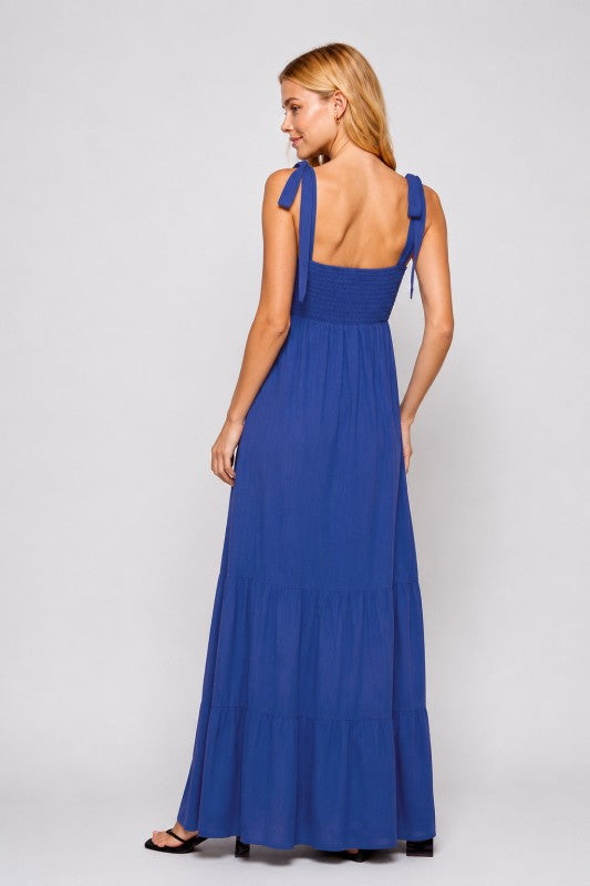 BOW TIE MAXI DRESS
