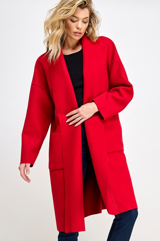 AUDEN OPEN OVERSIZE DUSTER JACKET
