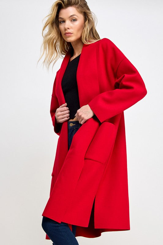 AUDEN OPEN OVERSIZE DUSTER JACKET
