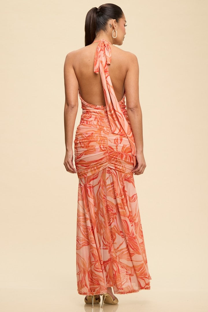 FLORIS MAXI DRESS
