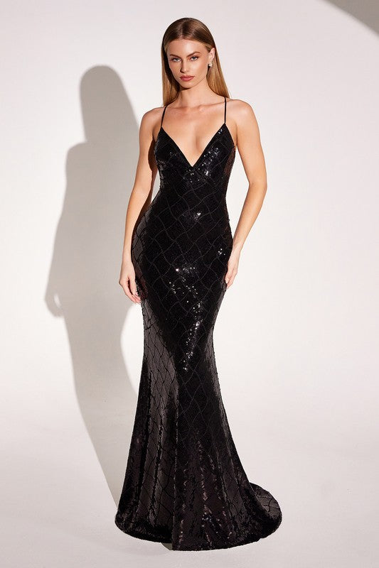 SPARKLING SIREN MAXI GOWN