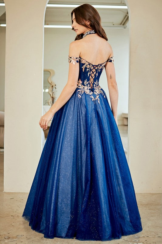 JEWEL GOWN STATEMENT GOWN