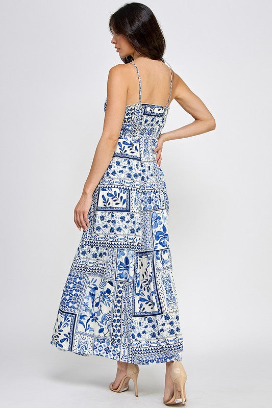 MARIAH FLORAL MIDI DRESS