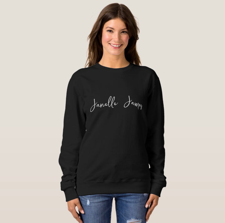 JANELLE JAMES STATEMENT SWEATSHIRT