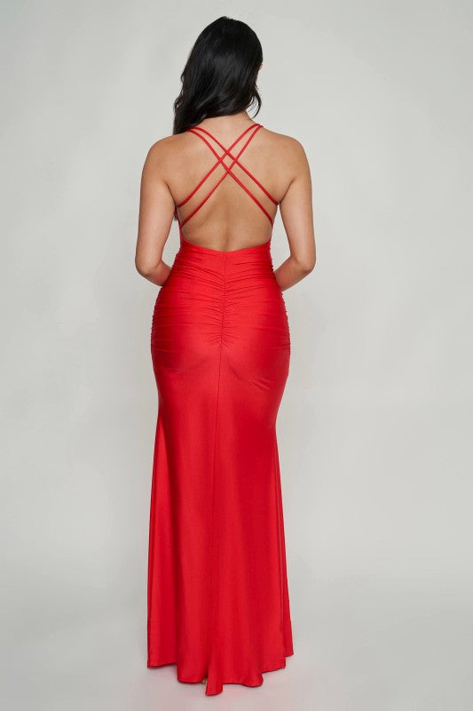 CALLING YOU OVER MAXI DRESS