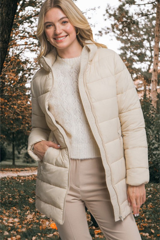 PUFFER QUILTED JACKET