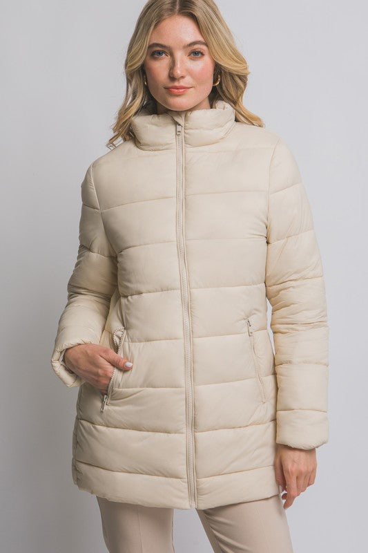 PUFFER QUILTED JACKET