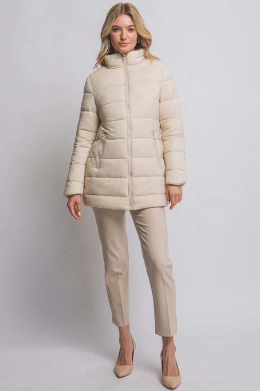 PUFFER QUILTED JACKET