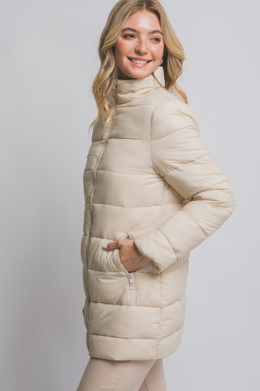PUFFER QUILTED JACKET