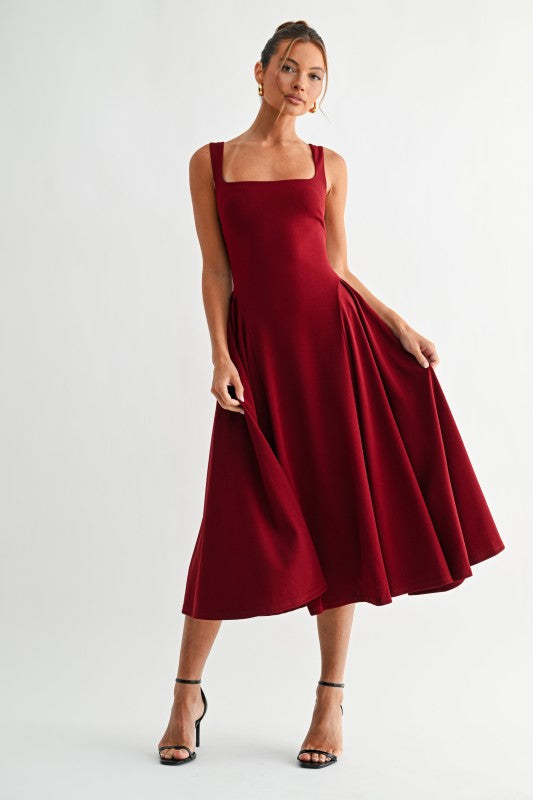 LYRA MUSE MIDI DRESS