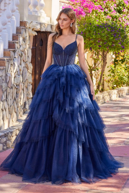 HIGH END SWEETHEART BALL GOWN