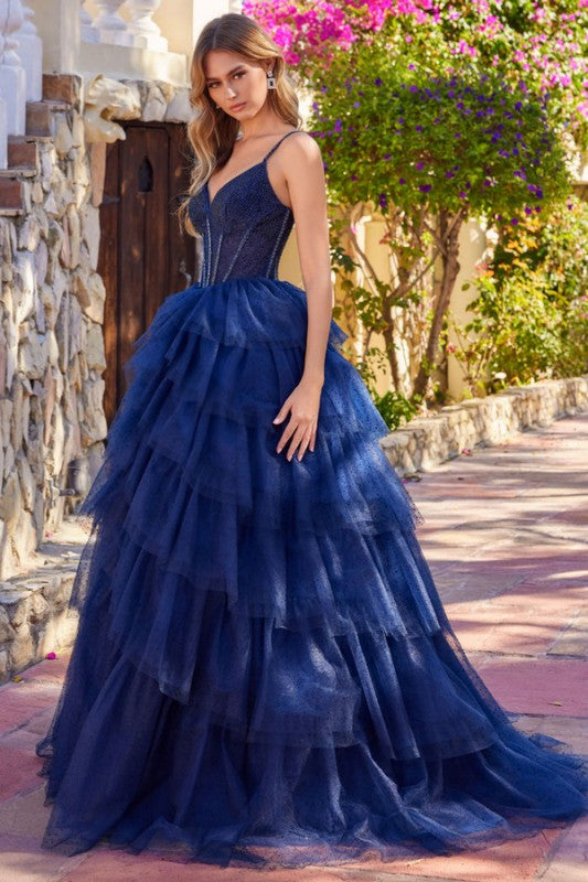 HIGH END SWEETHEART BALL GOWN
