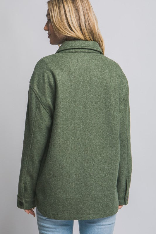 FLEECE SHACKET