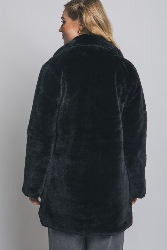FAUX FUR COAT