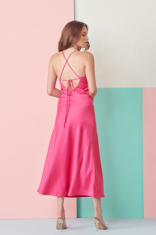 SLIP MAXI DRESS