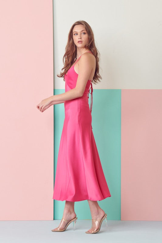 SLIP MAXI DRESS