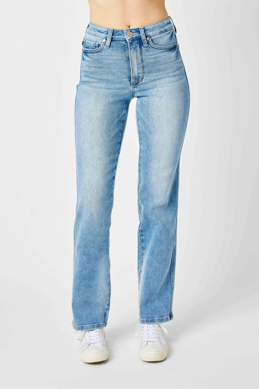 HIGH WAISTED TUMMY CONTROL STRAIGHT LEG