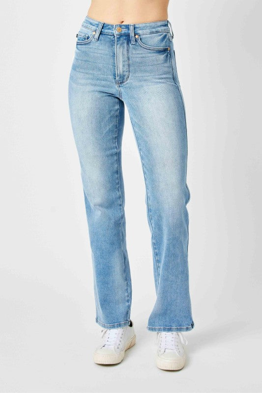 HIGH WAISTED TUMMY CONTROL STRAIGHT LEG