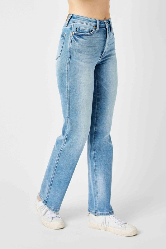 HIGH WAISTED TUMMY CONTROL STRAIGHT LEG