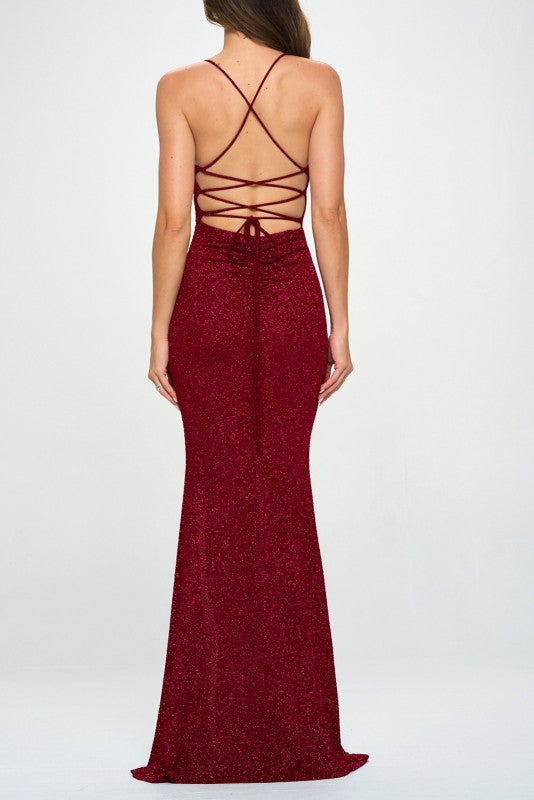 SPARKLY MAXI DRESS
