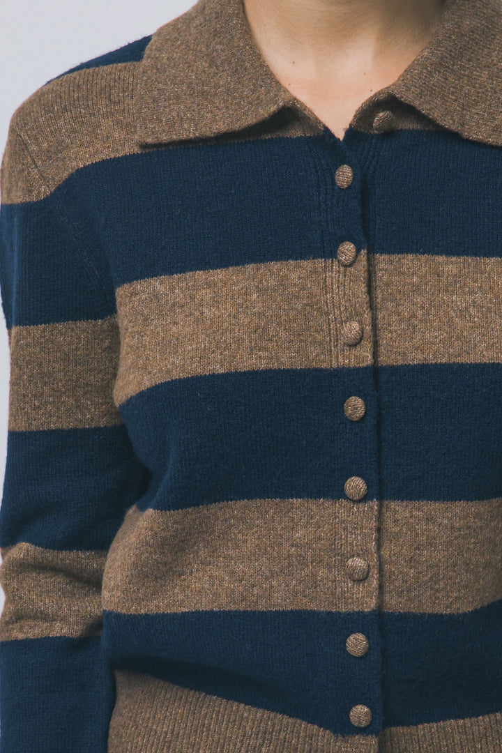 STRIPED CARDIGAN