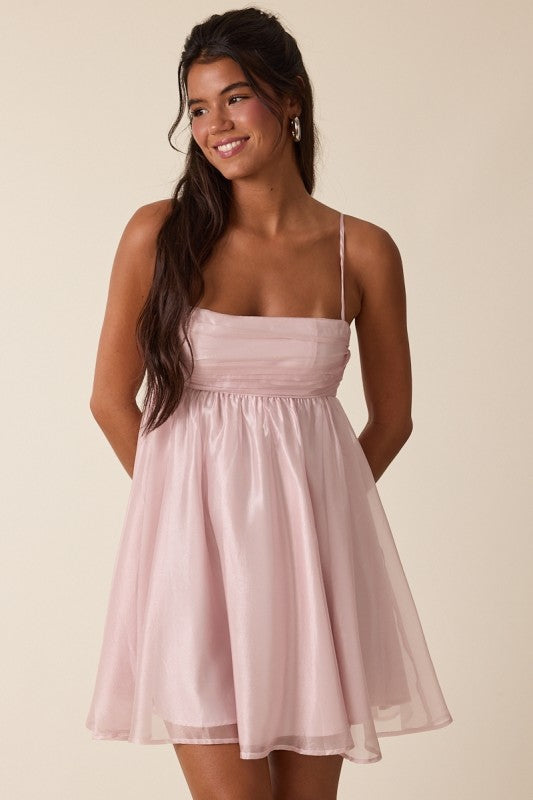 BABYDOLL MINI DRESS