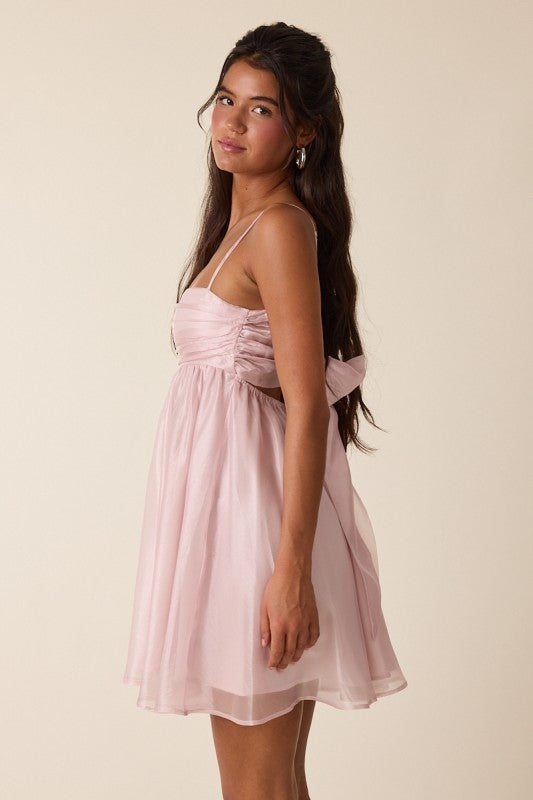 BABYDOLL MINI DRESS