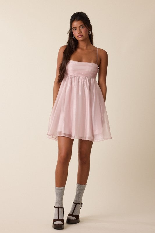 BABYDOLL MINI DRESS