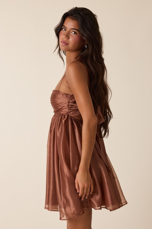 BABYDOLL MINI DRESS