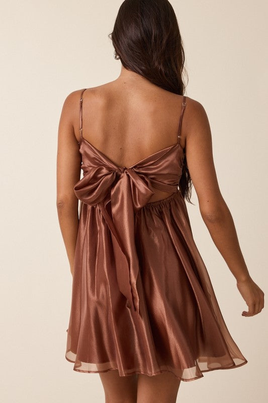 BABYDOLL MINI DRESS
