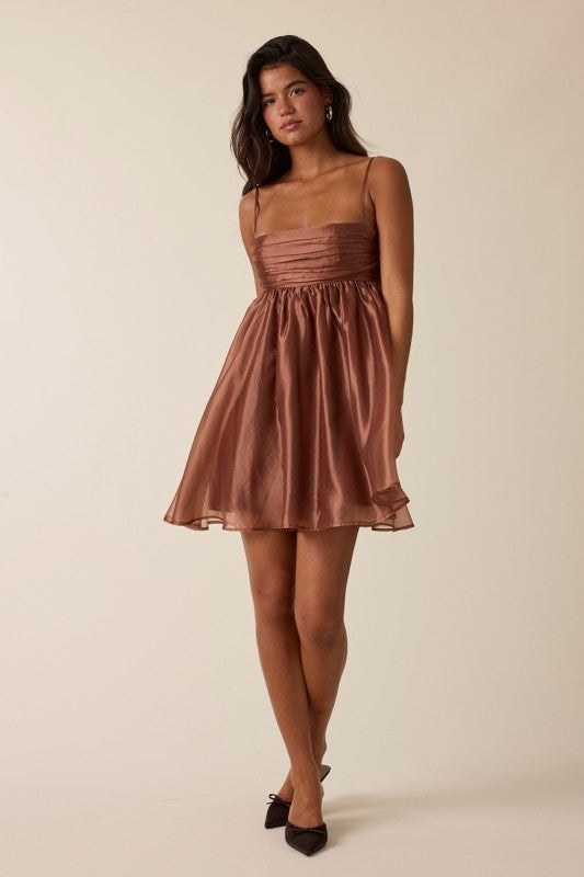 BABYDOLL MINI DRESS