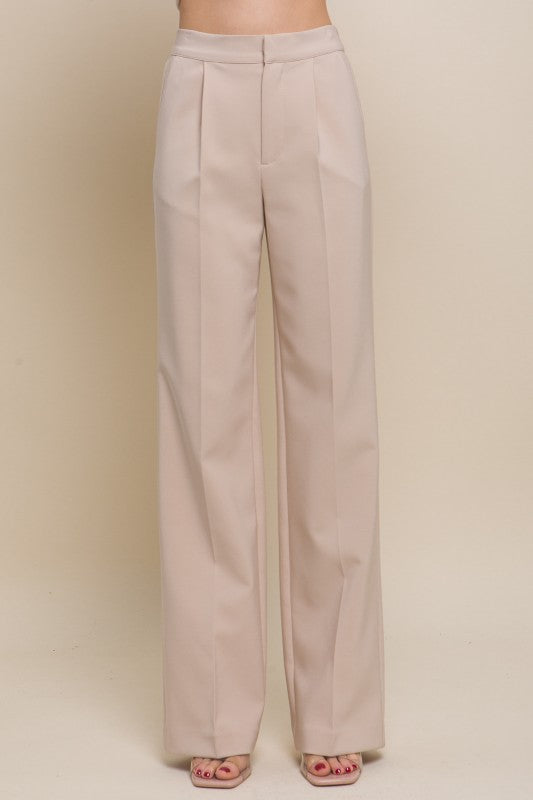 CLASSIC PLEATED PANTS