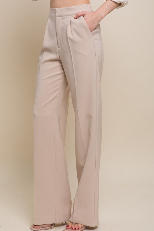 CLASSIC PLEATED PANTS