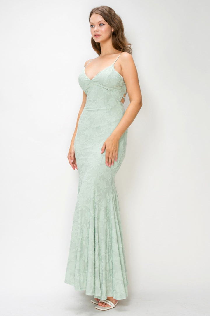 AMALFI KNIT LACE MAXI
