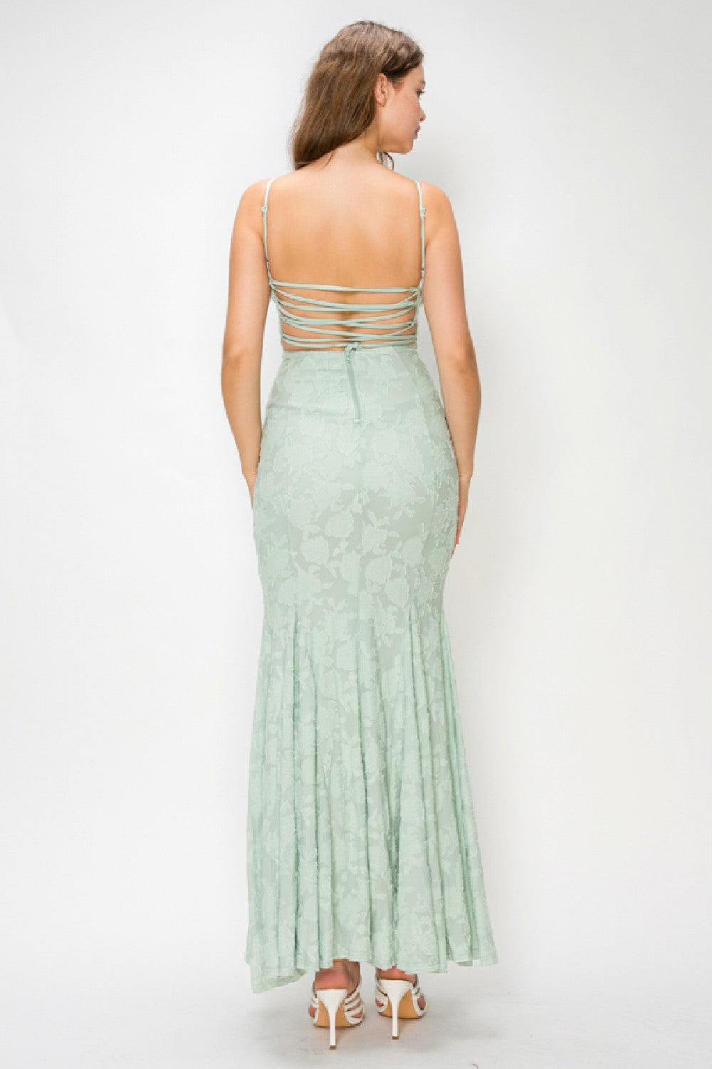 AMALFI KNIT LACE MAXI