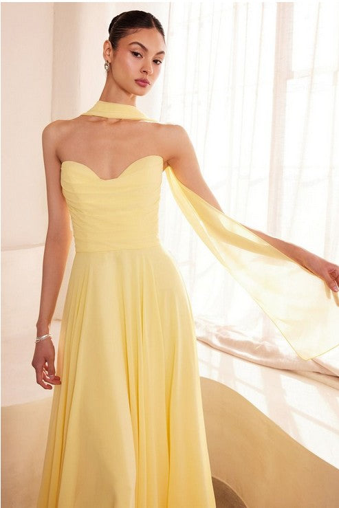 STRAPLESS SWEETHEART GOWN