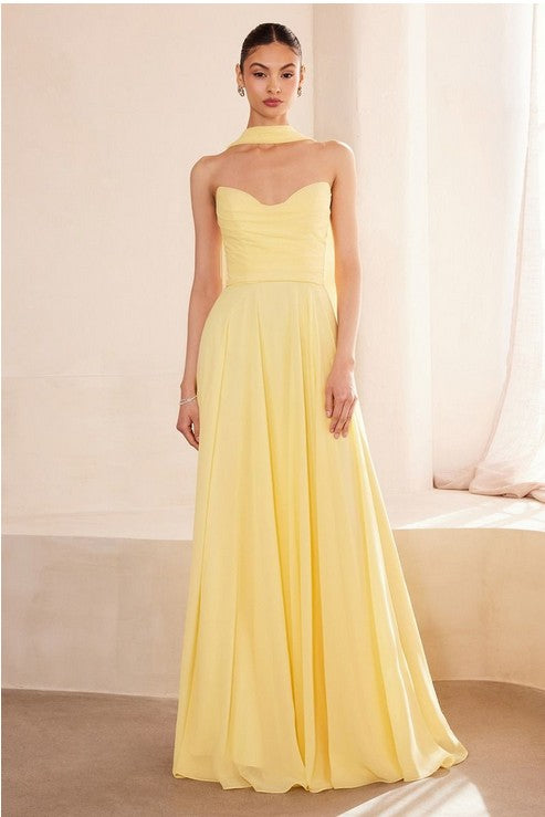 STRAPLESS SWEETHEART GOWN