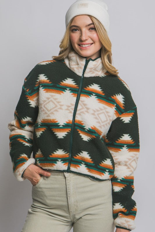 AZTEC SHERPA ZIP UP