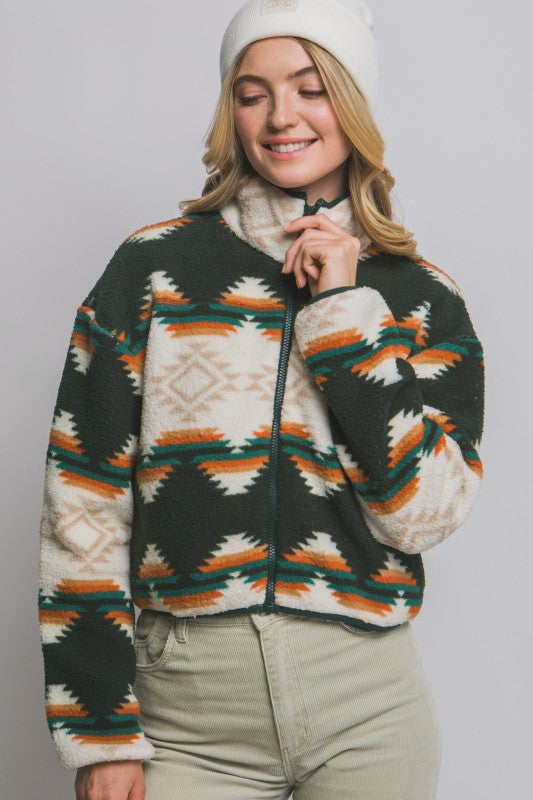 AZTEC SHERPA ZIP UP