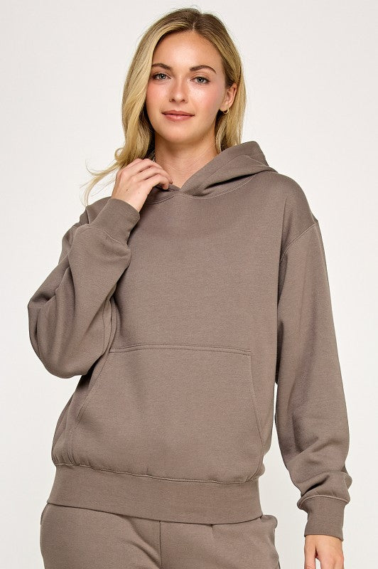 FLEECE PULLOVER HOODIE