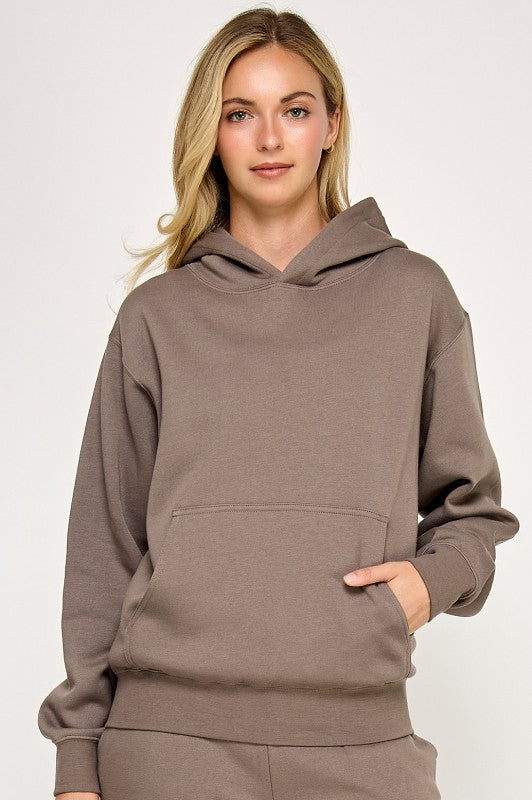 FLEECE PULLOVER HOODIE