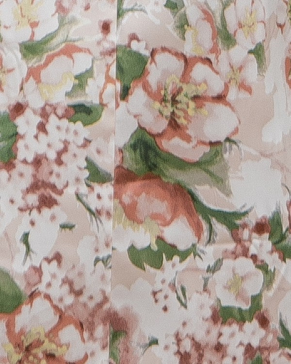 FLORAL SLIP MIDI DRESS