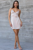COWL NECK PLEATED ASYMMETRICAL DRESS